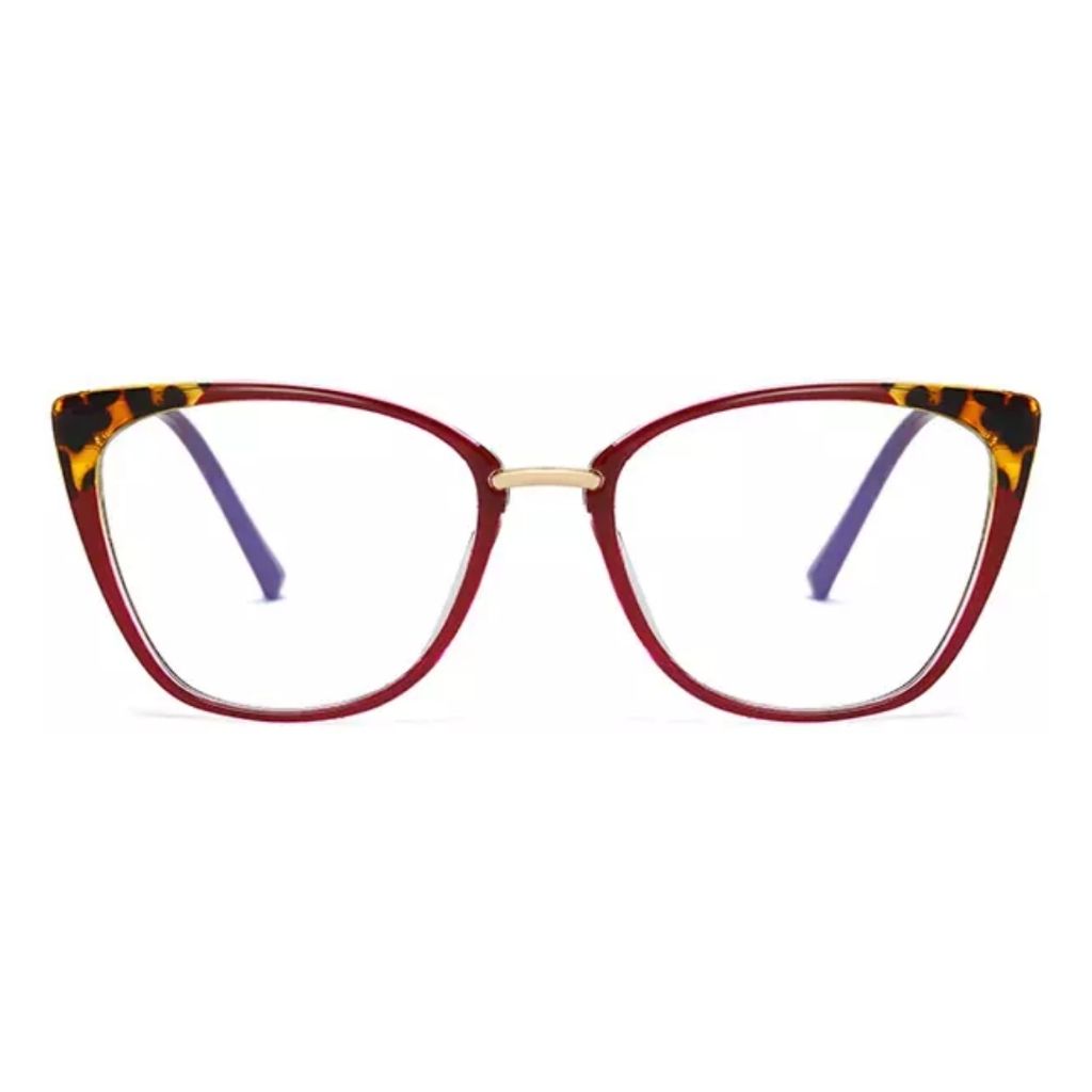 JANE | Red - Gleam Eyewear | Blue Light Blocking Glasses