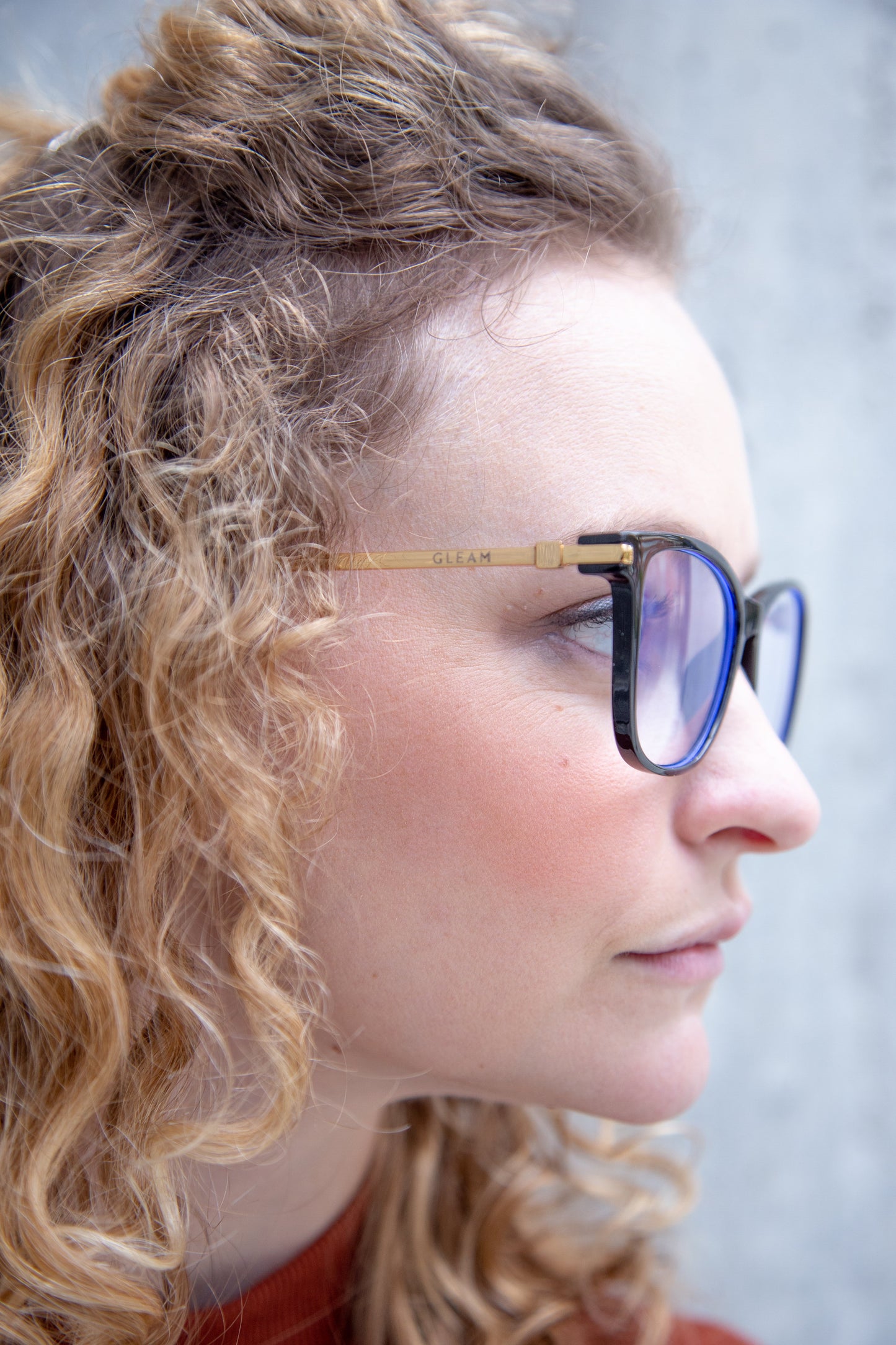 NAOMI I Black - Gleam Eyewear | Blue Blocking Glasses