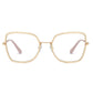 NELLIE I Khaki - Gleam Eyewear | Blue Light Blocking Glasses