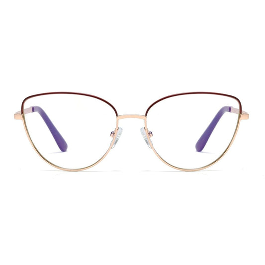 SHIRLEY | Wine - Gleam Eyewear | Blue Light Blocking Glasses