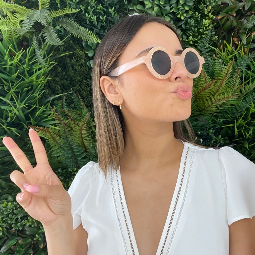 Blush sunglasses shop